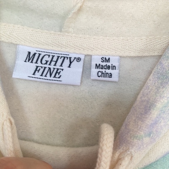 Relisted Be the change sun graphic tie dye print hoodie SM juniors - Picture 10 of 11